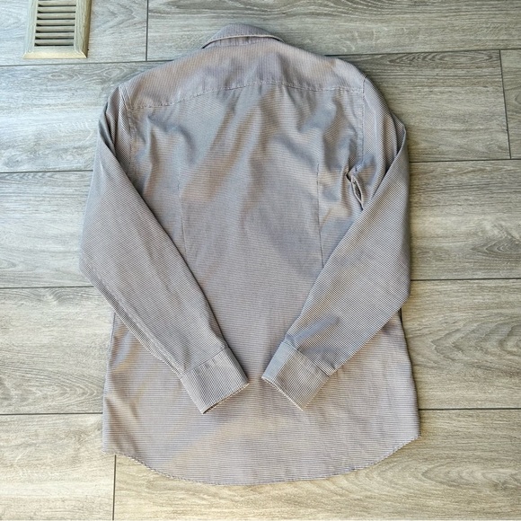 Hugo Boss Pure Cotton Jacquard Pattern Slim Fit Shirt - Picture 14 of 15